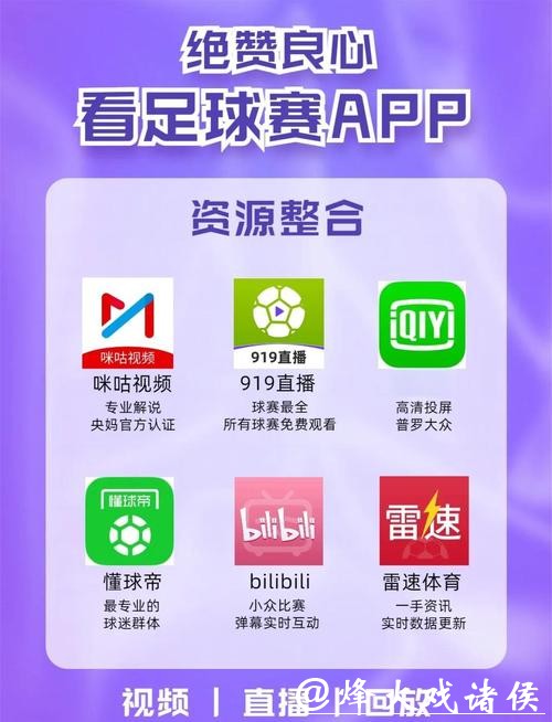 最全世界杯足球直播APP推荐 最全世界杯足球直播APP推荐